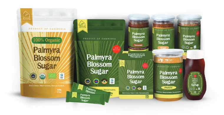 Palmyra blossom sugar range